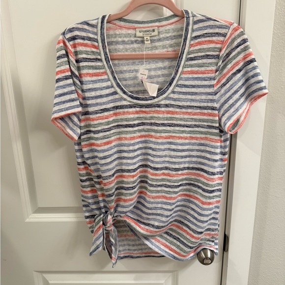 NWT sz m - striped shirt - Picture 2 of 4
